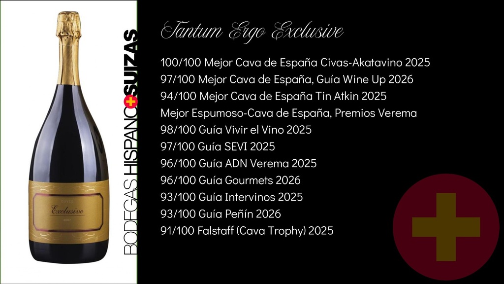 Tantum Ergo Exclusive Cava-Hispano Suiza-2013-DOP Utiel-Requena-Magnum Estuche
