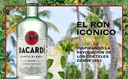 Ron Bacardi Carta Blanca 1L.