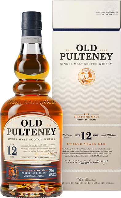 Whisky Scotch OLD PULTENEY 12 Años Malta 70 cl. 