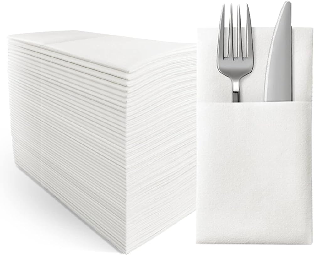 [10315] Servilleta 40x40 kanguro 60 u. Blanca