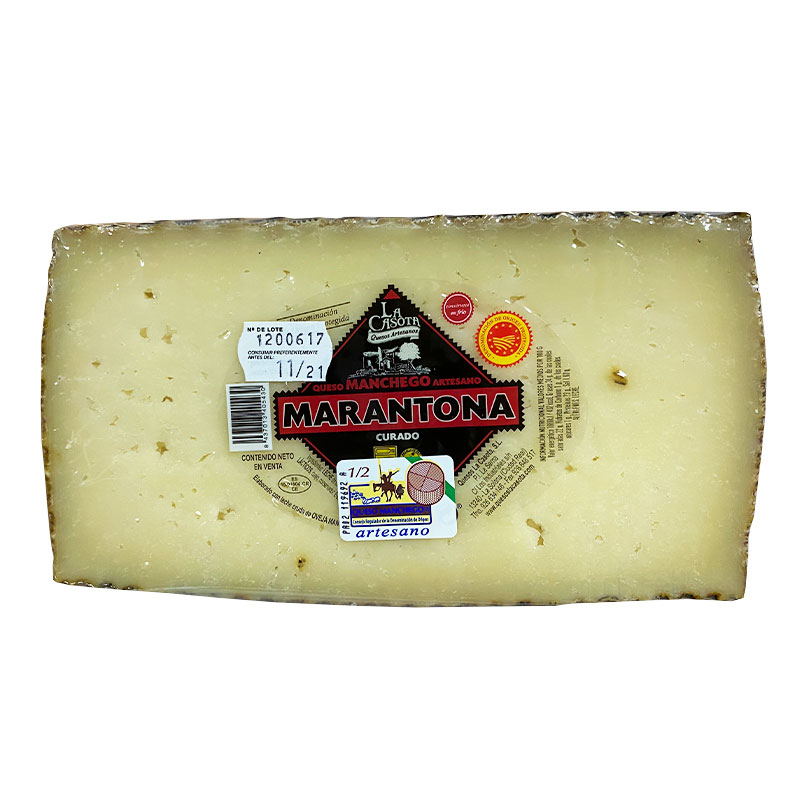 Queso Marantona Curado Oveja Medios el kilo 