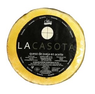 Queso La Casota Aceite Oveja Entero Tarrina el kilo 