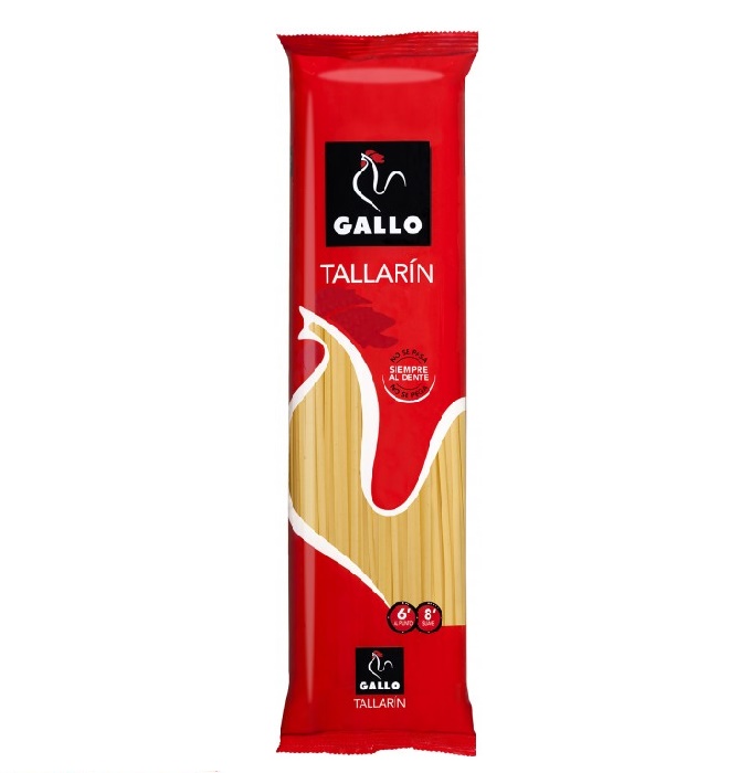 Pasta Gallo 250 gr. Tallarin CAJA 24 u.