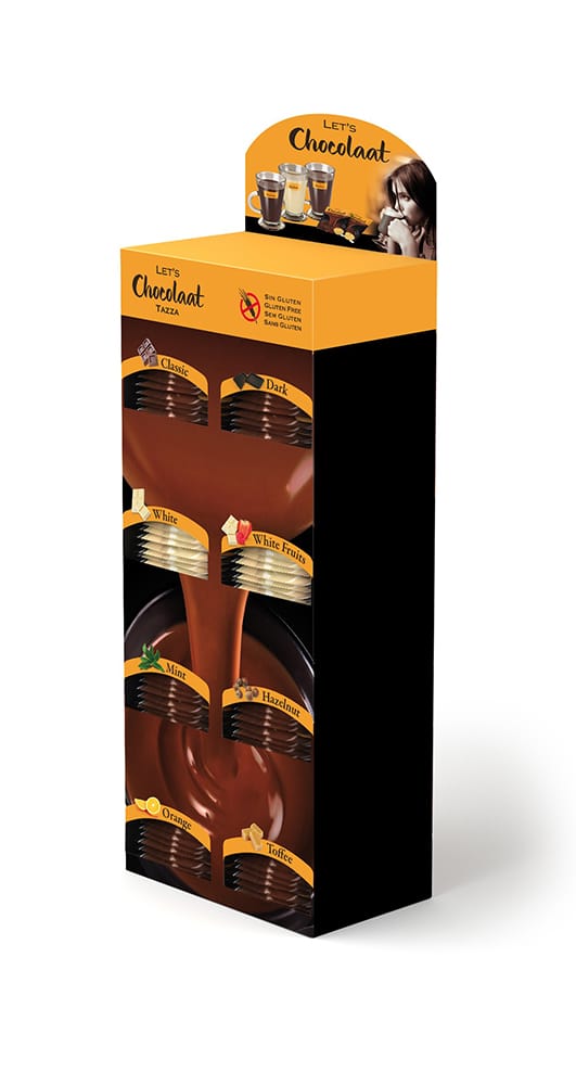 Expositor Chocolaat 8 sabores x 12 u.