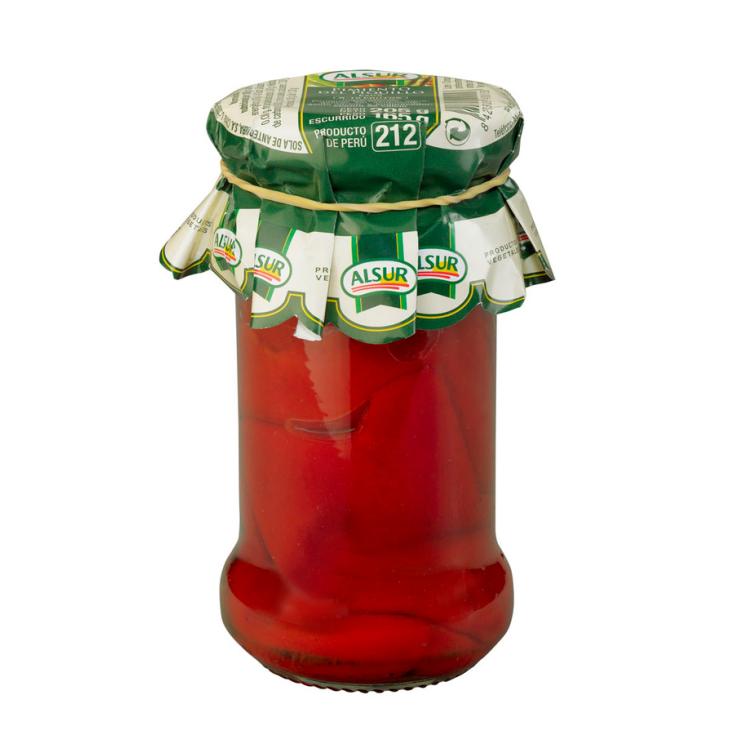 Pimiento Piquillo Tarro 212  205 gr. Alsur