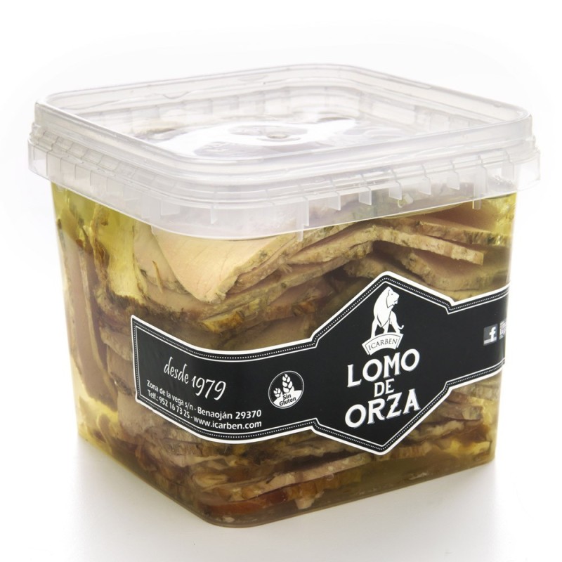 Lomo Orza Icarben Laminado Tarro 1 kg.