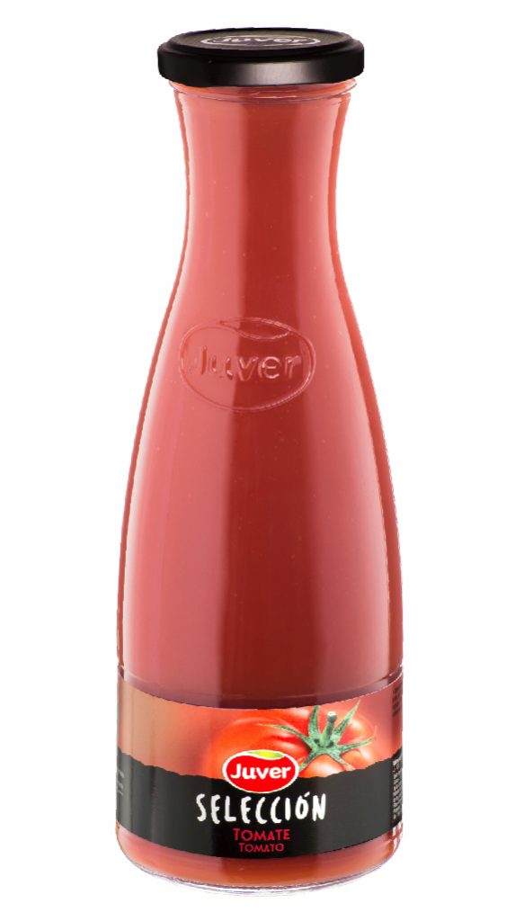 Zumo Juver cristal 24x200 ml. Tomate