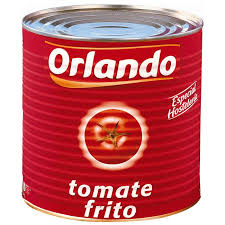 Tomate Orlando Frito lata 2,5 kg. Sin Gluten