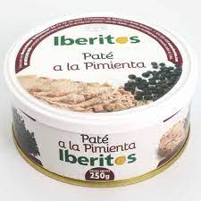 Paté Iberito 250 gr. Paté a la Pimienta (a liquidar)