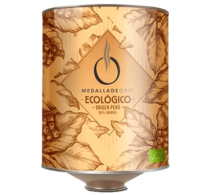 Café Medalla de Oro Ecológico 100% Arábica Lata 3 kg.