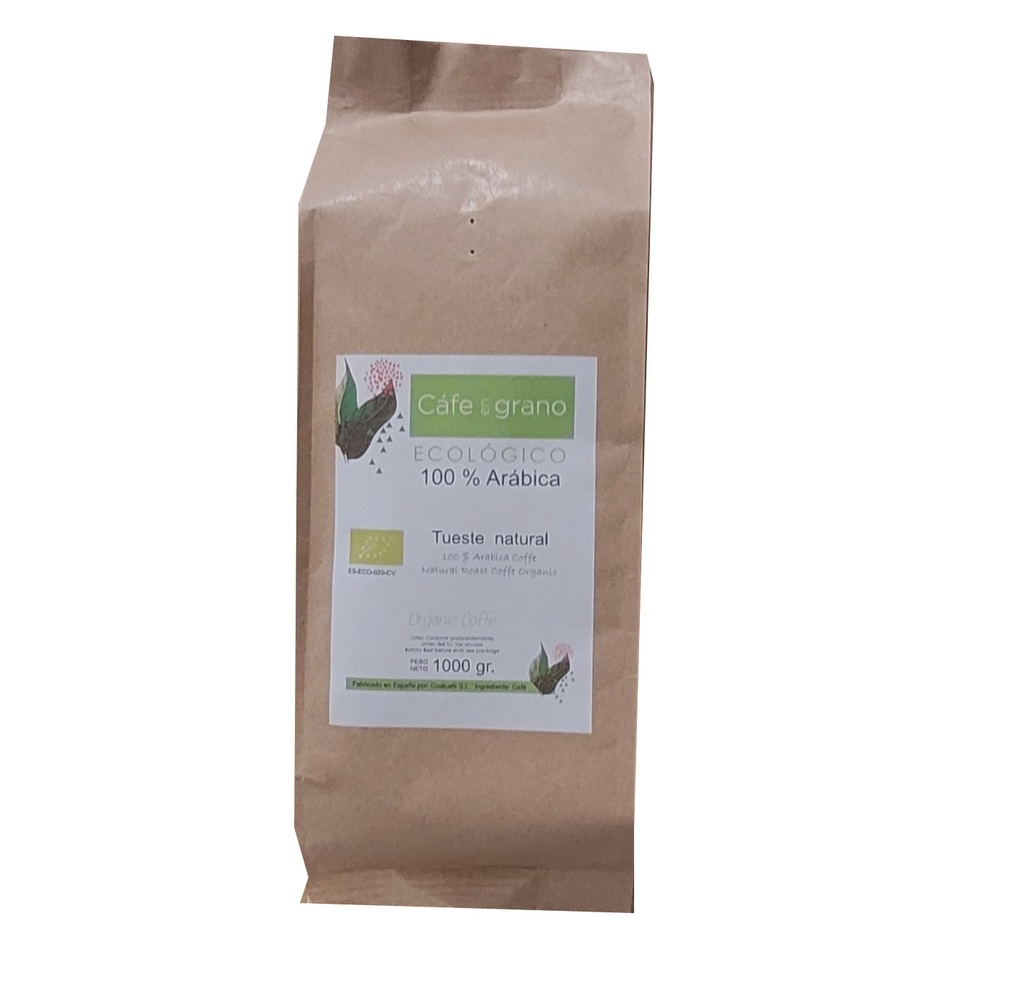 Café New Kenien Natural Ecológico Arábica 1 kg.