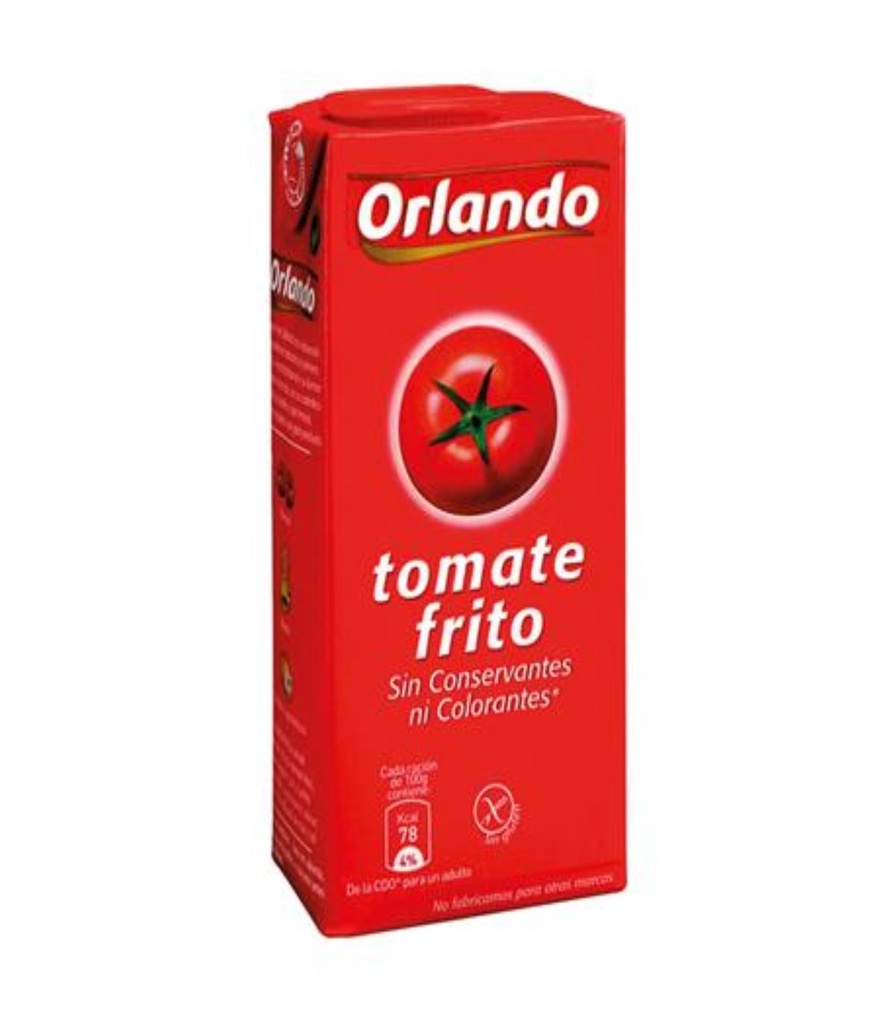 Tomate Orlando Frito brick 350 gr.