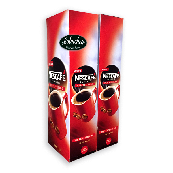 Café Nescafe Descafeinado Solubre sobre 2 gr. 100 u.