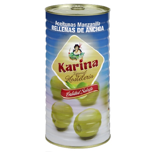 Aceituna Rellena 161/200 1.5 kg. Karina