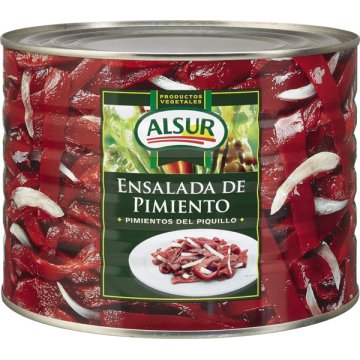 Ensalada Pimiento Lata 1.8 kgr. Alsur
