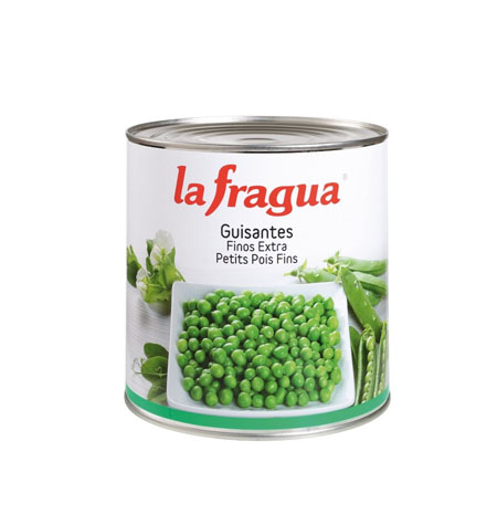 Guisantes Extra Extrafinos Lata 500 ml. La Fragua