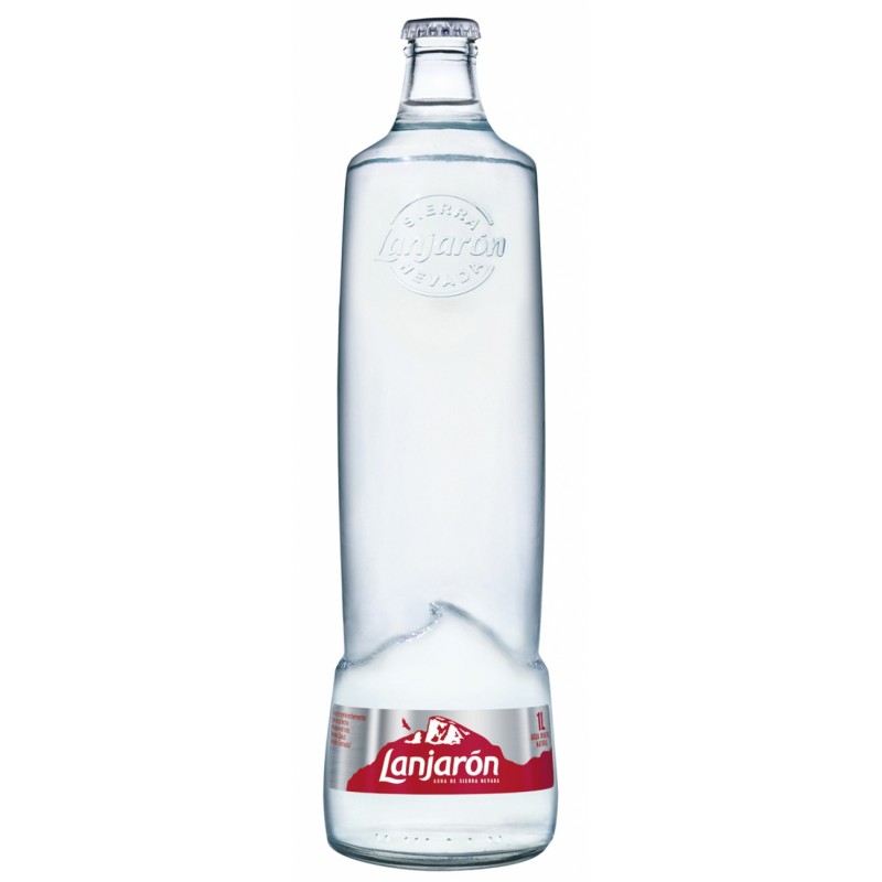 Agua Lanjaron 1 L. 12 u. Cristal