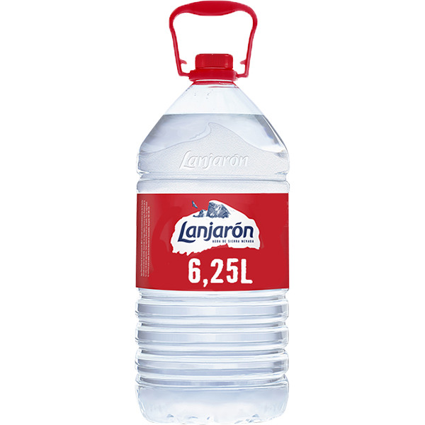 Agua Lanjaron 6.25 L. caja con 3 garrafas