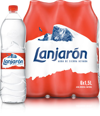 Agua Lanjaron 1.5 L. Pack-6 b.