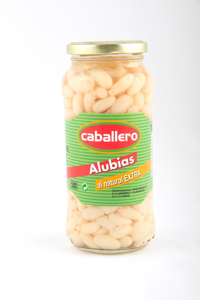 Alubia Blanca Extra Cocida T-580 La Fragua
