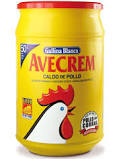 Avecrem Pollo Gallina Blanca bote 1 kg.