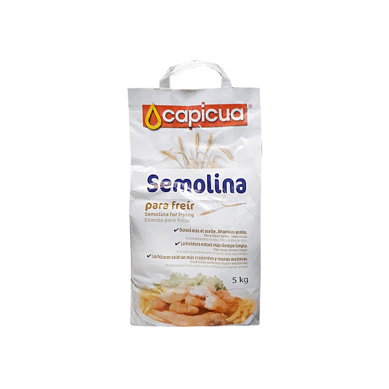 Harina Capicua Semolina Fritura 5 kg.