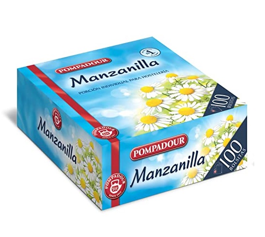 Infusión Manzanilla Pompadour 100 b.