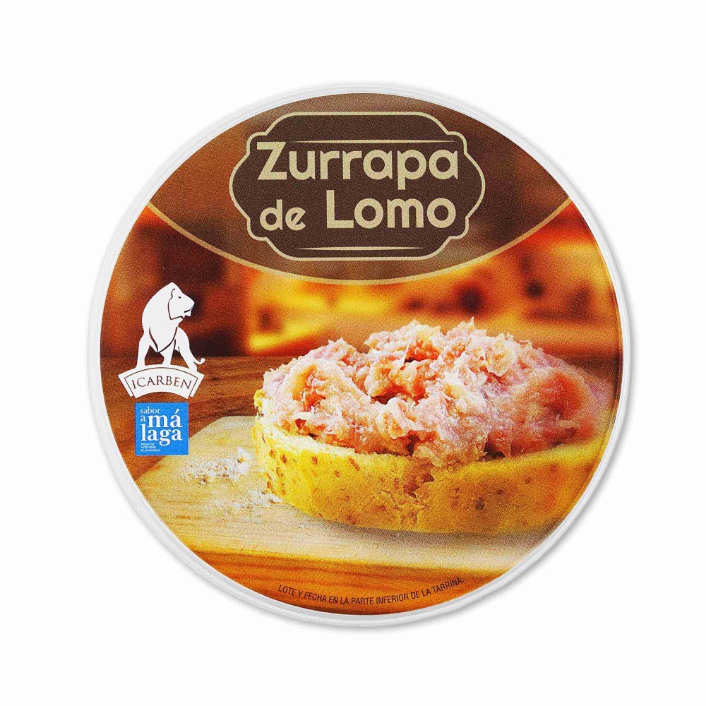 Paté Icarben Zurrapa de Lomo 500 gr.