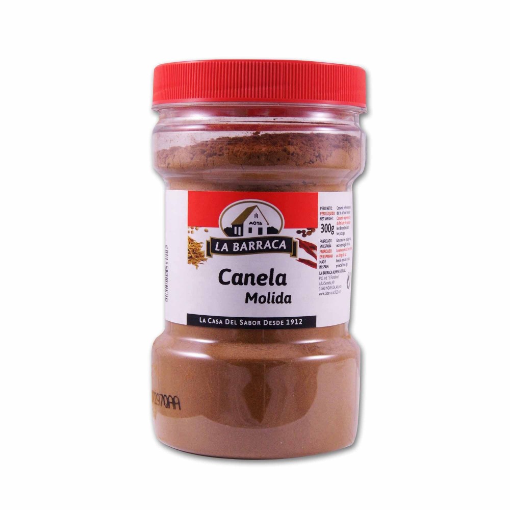 Canela molida La Barraca bote 500 ml. 250 gr.