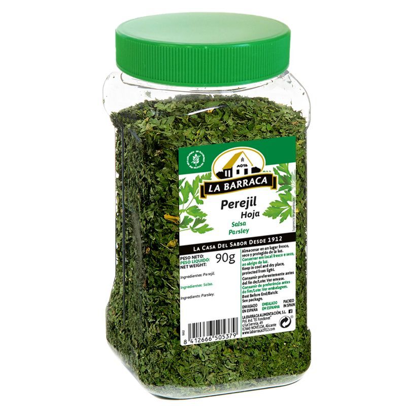 Perejil Hoja La Barraca bote 500 ml. 50 gr.