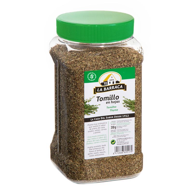 Tomillo Hoja La Barraca bote 500 ml. 170 gr.