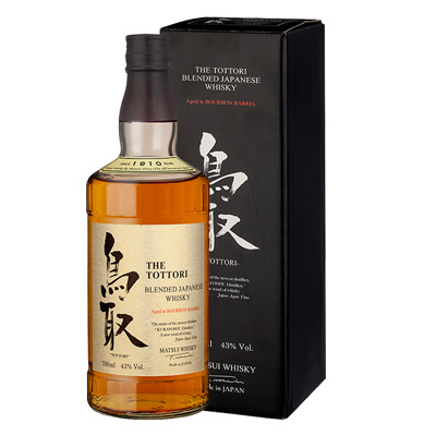 Whisky Japones TOTTORI BLENDED "Bourbon Barrel" 70 cl.