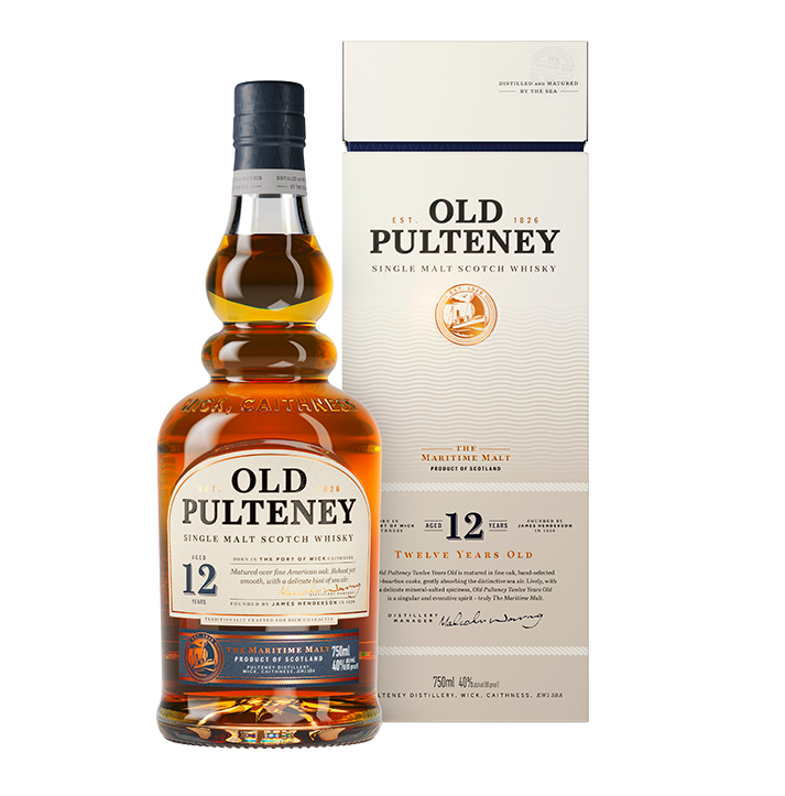 Whisky Scotch OLD PULTENEY 12 Años Malta 70 cl. 