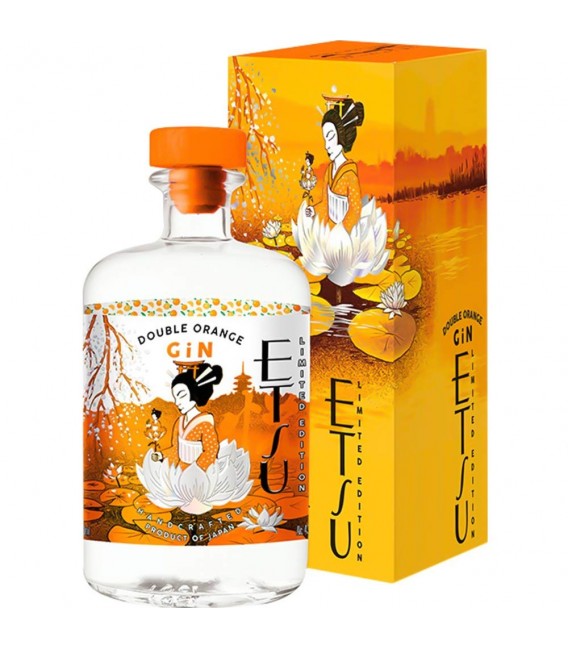 Gin Japonesa ETSU Double Orange 70 cl. Estuche