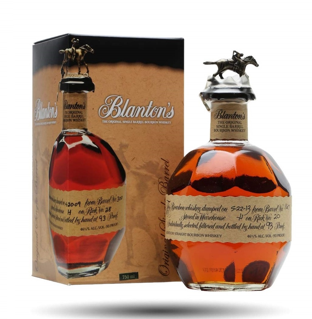 Whisky Americano Bourbon BLANTONS 46,5º 70 cl.