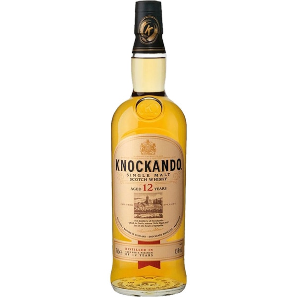 Whisky de Malta Knockando 12 Años 43º 70 cl. 