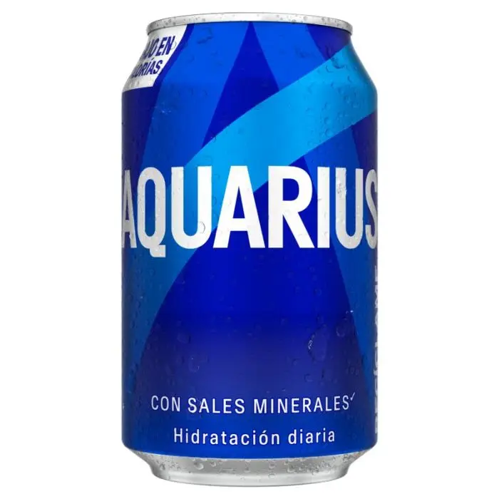 Acuario Lata 33 cl. Limon 24 u.
