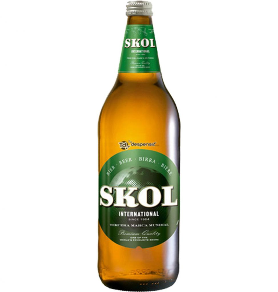 Cerveza Skol 1L. 6 u.