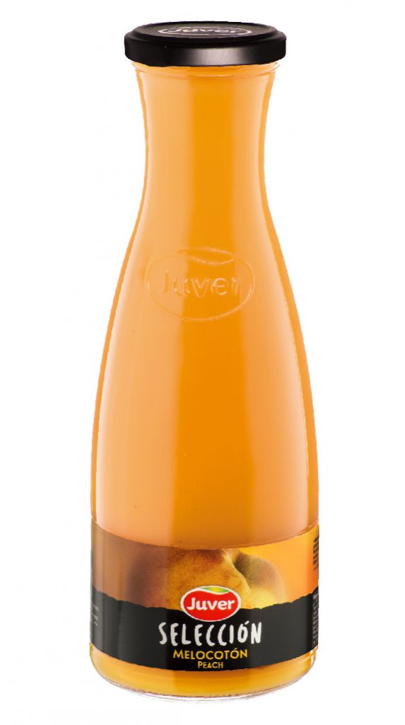 Zumo Juver cristal 24x200 ml. Melocotón