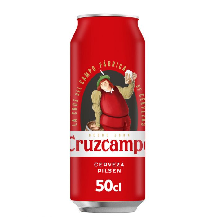 Cerveza Cruzcampo Lata 50 cl. 24 u.