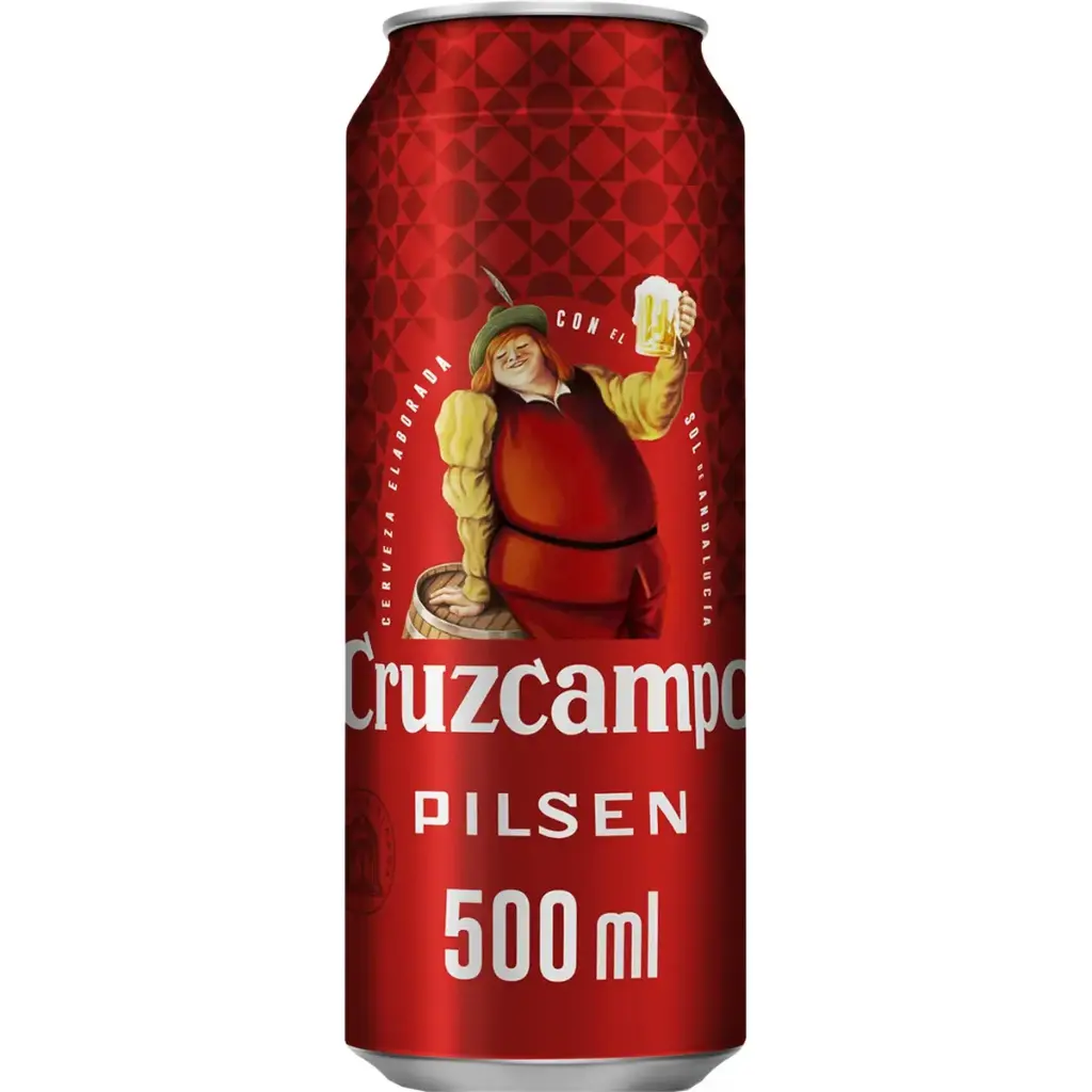 Cerveza Cruzcampo Lata 50 cl. 24 u.
