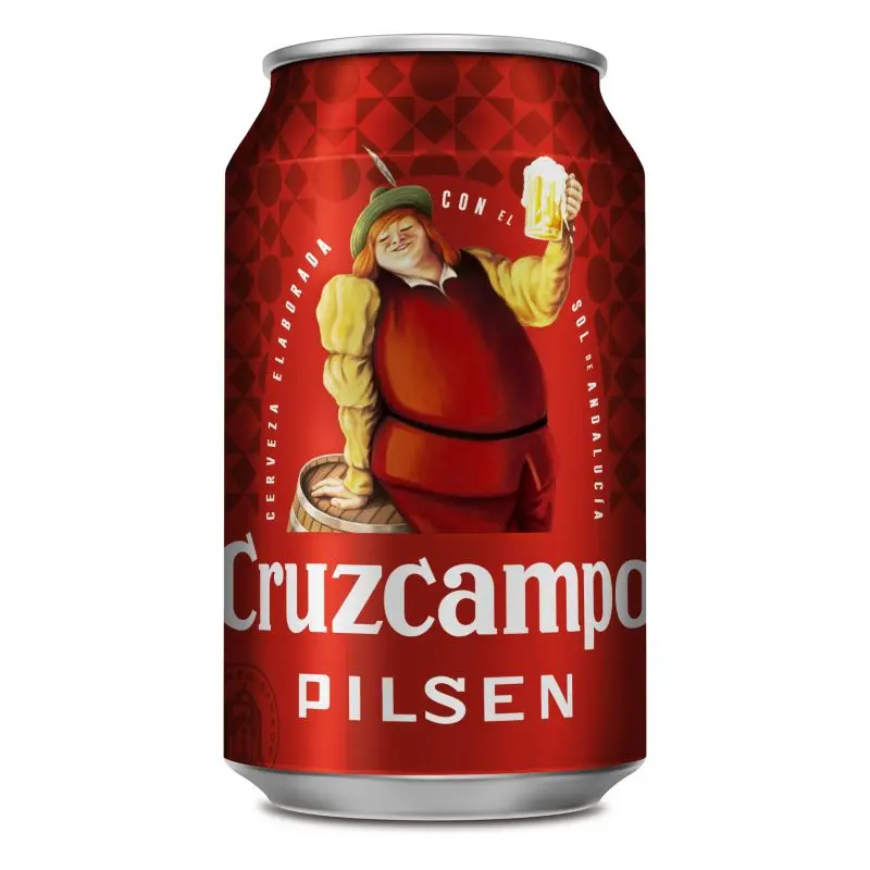 Cerveza Cruzcampo Lata 33 cl. 24 u.