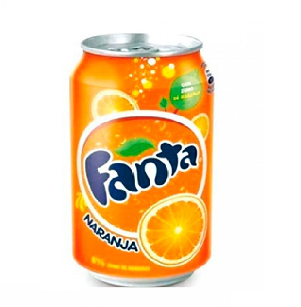 Fanta lata 33 cl. Naranja 24 u.