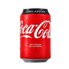 Coca Cola Lata 33 cl. Zero 24 u.