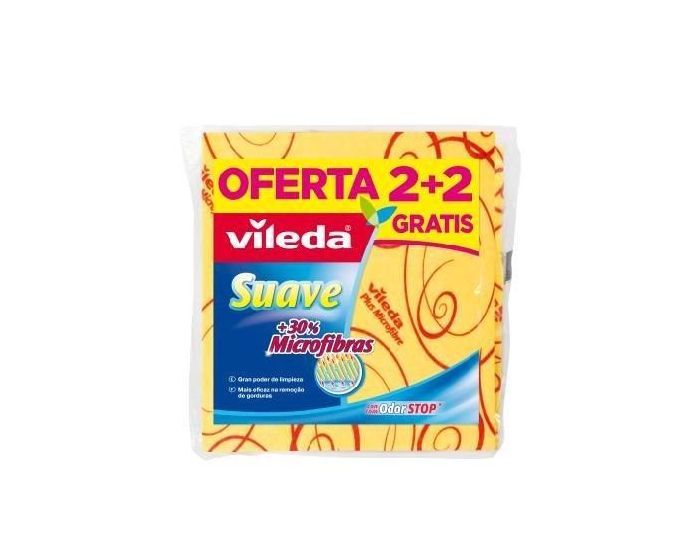 Bayeta Vileda Suave 2+2