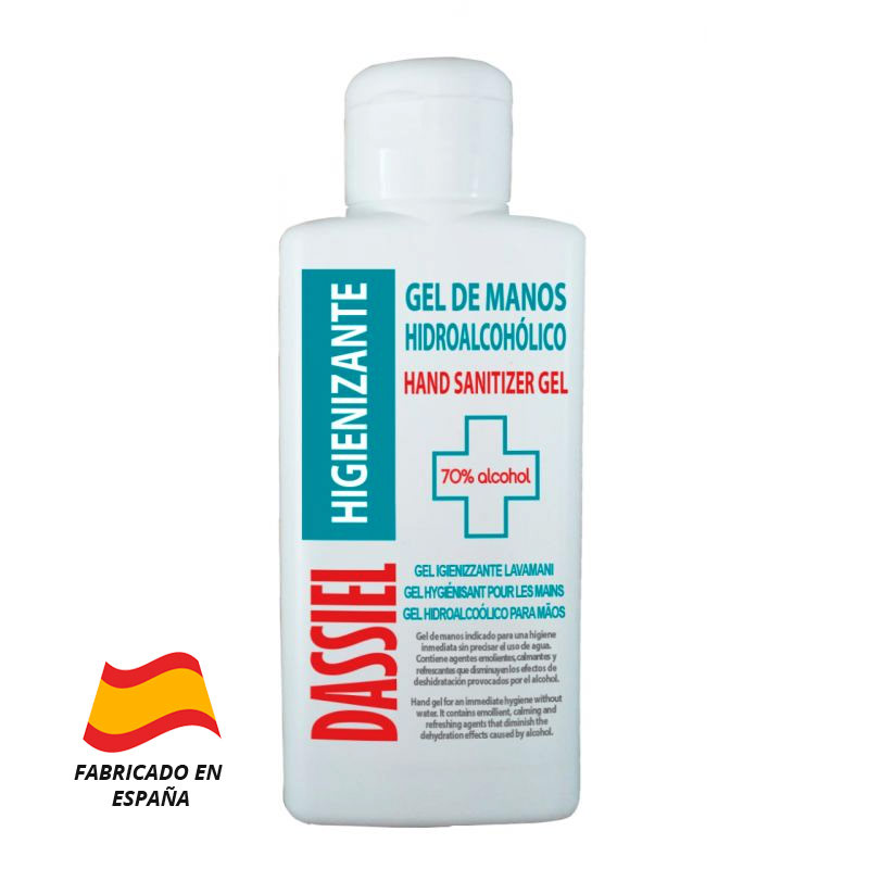 Gel Hidroalcoholico Dassiel 150 ml.