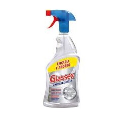 Limpia Cristales Pistola Glassex 750 ml. Blanco