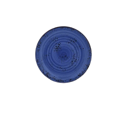 Plato Ceramico Llano 25 cm. Enigma (Azul)