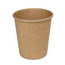 Vaso cartón Kraft Expresso 4 onz. 50 u.