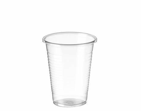 Vaso pvc 330 ml. 50 u.